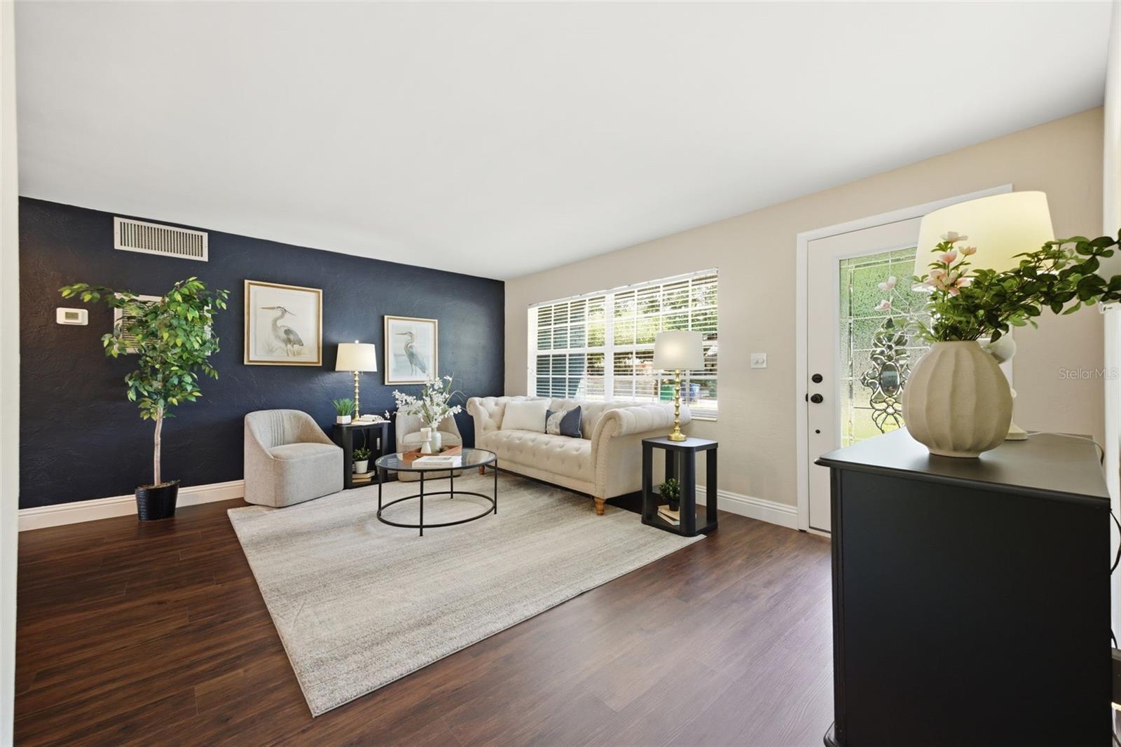View of formal livingroom.