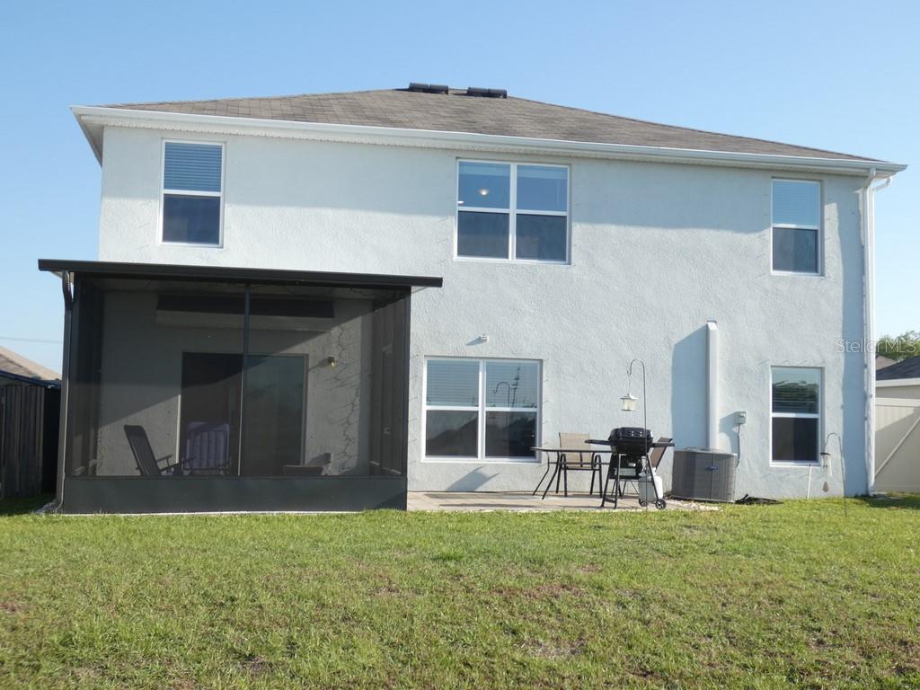 View of the Back of the Home:)