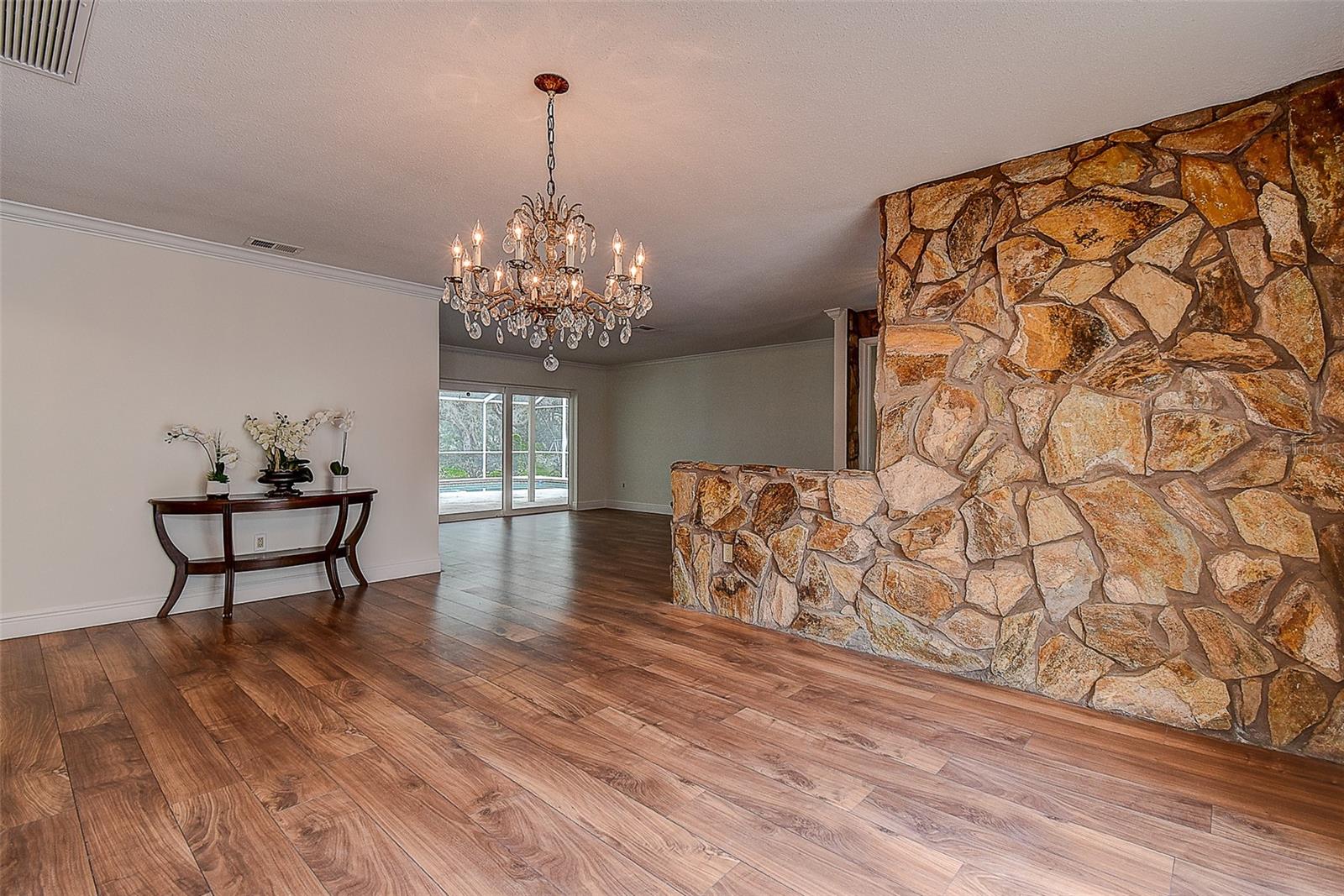 Dining room looking into Living room
