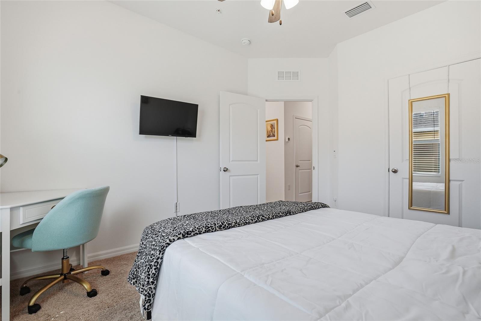 Third level - Bedroom two