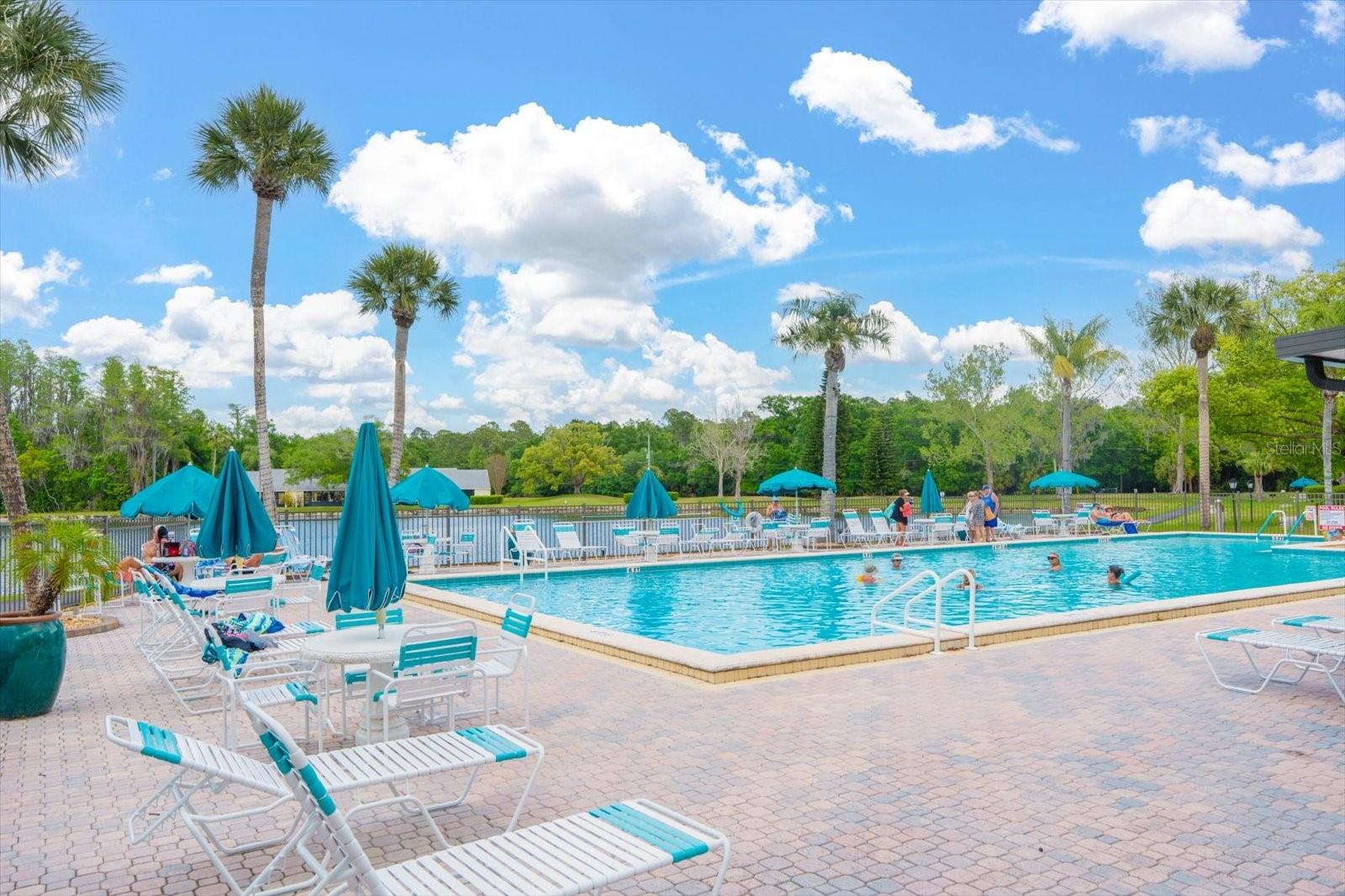 Nice size community pool