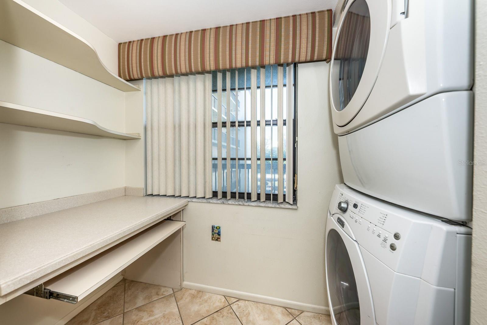 Washer and Dryer in Kitchen