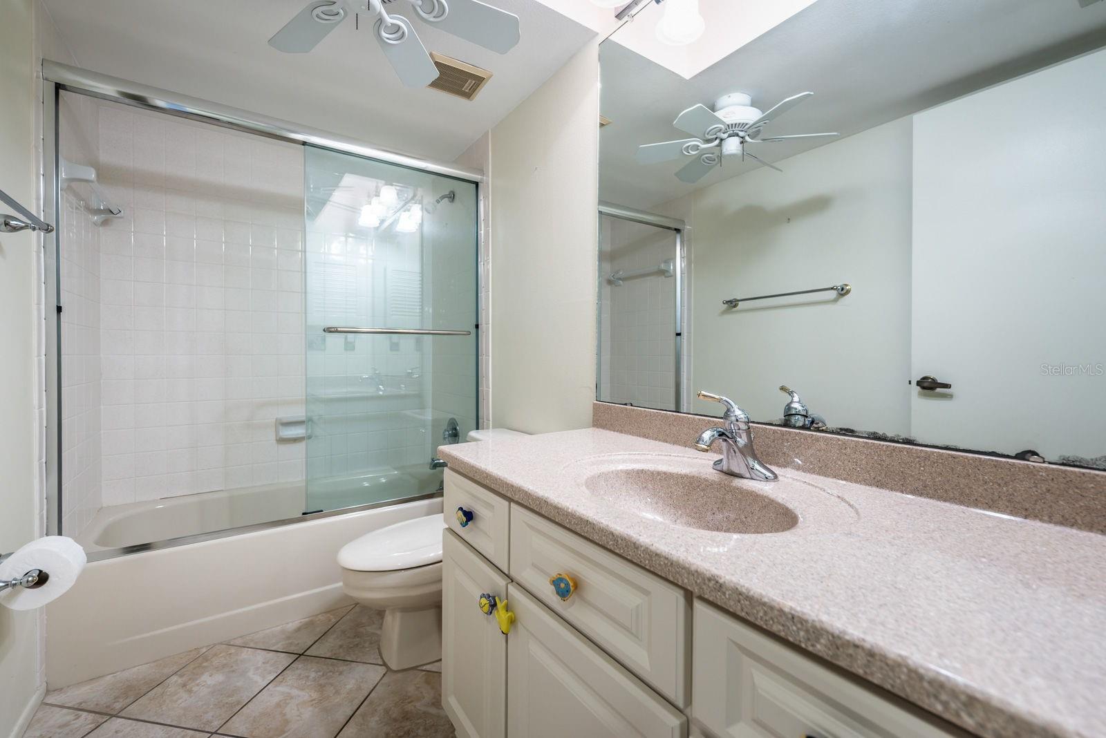 2nd bathroom tub-shower combination
