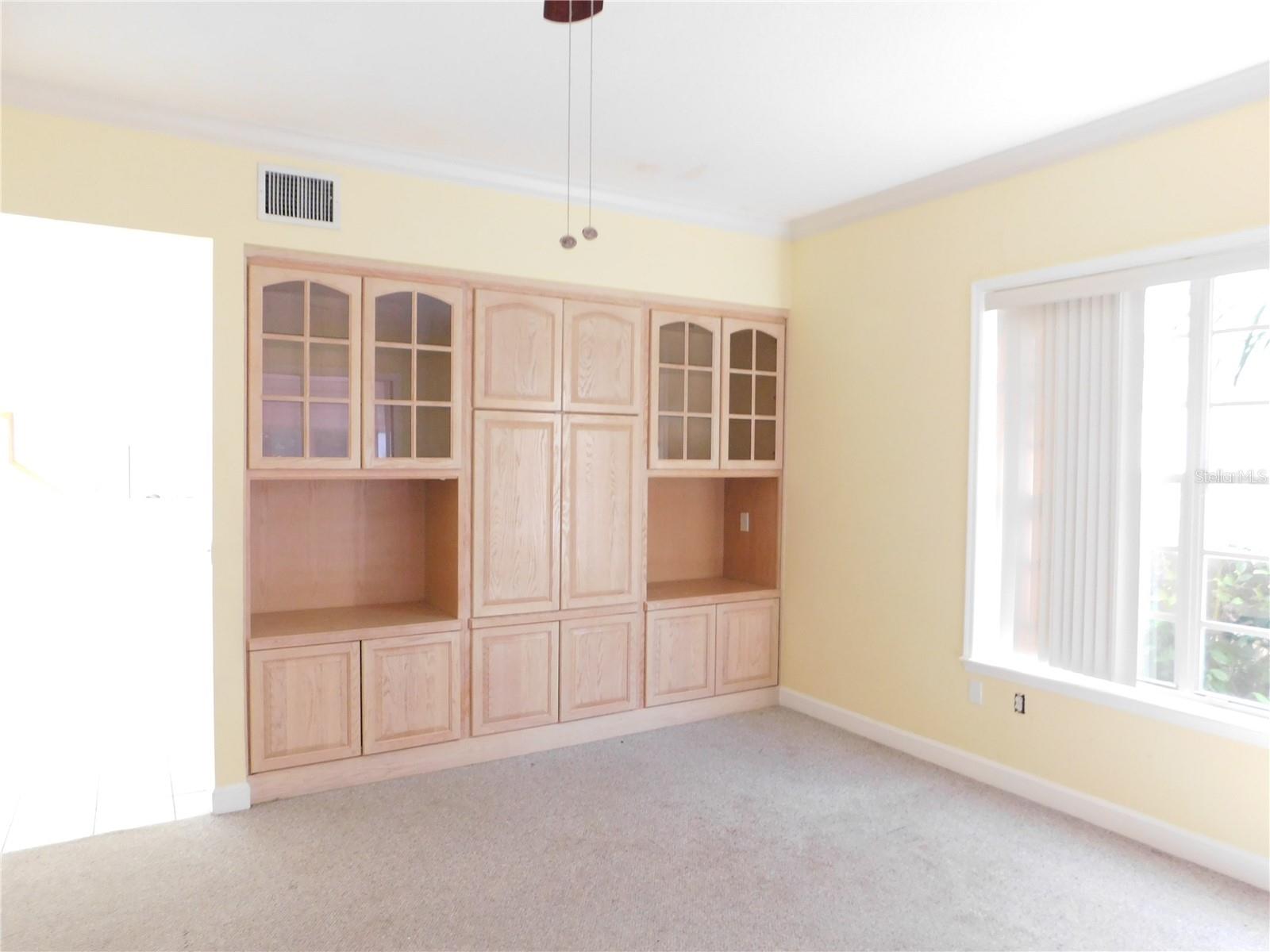 Built ins in Family room