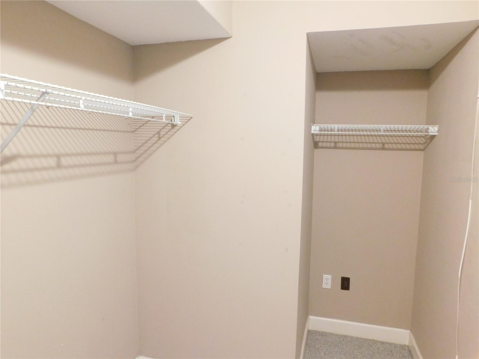 Dual Walk in closets in Primary suite. This is one.