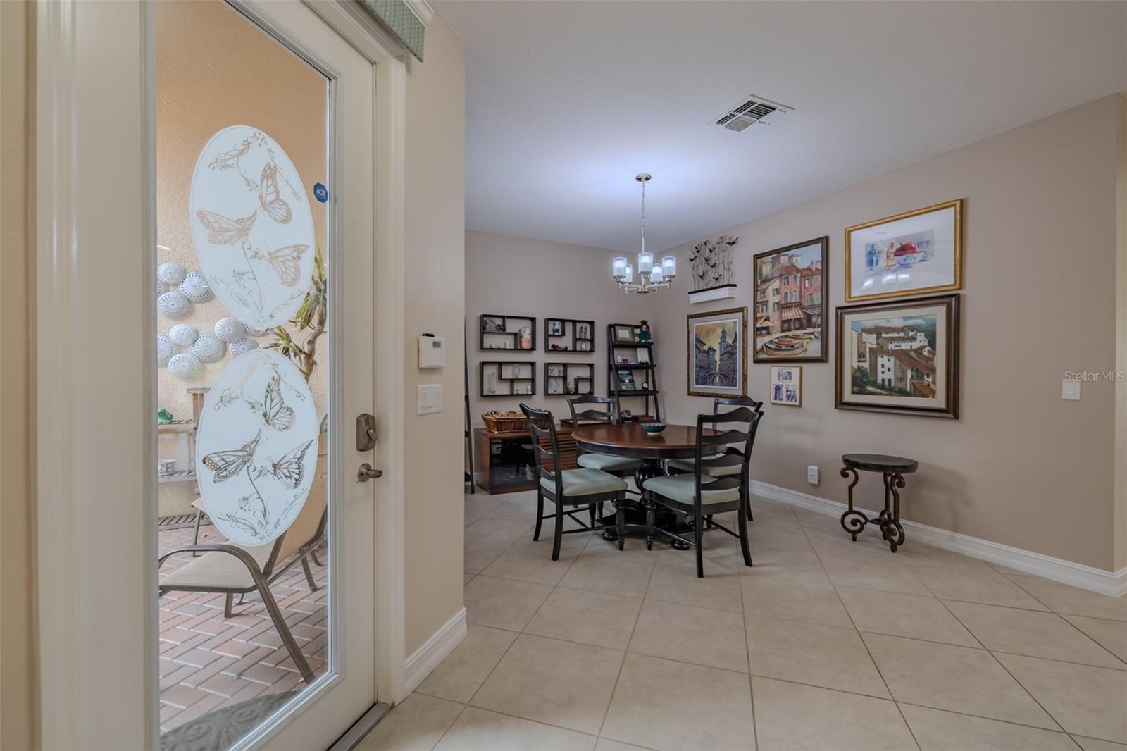 Entrance into home