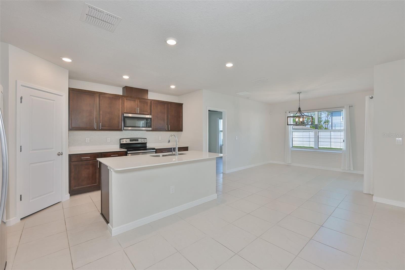 Open Concept-Kitchen, Living Room & Dining Room