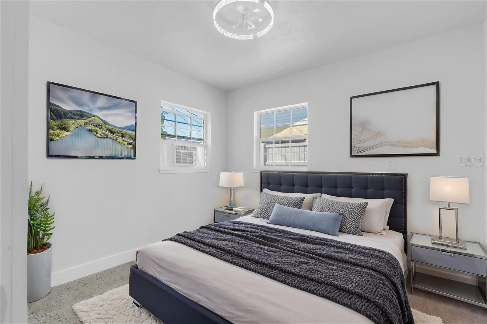 Virtually Staged Bedroom 1