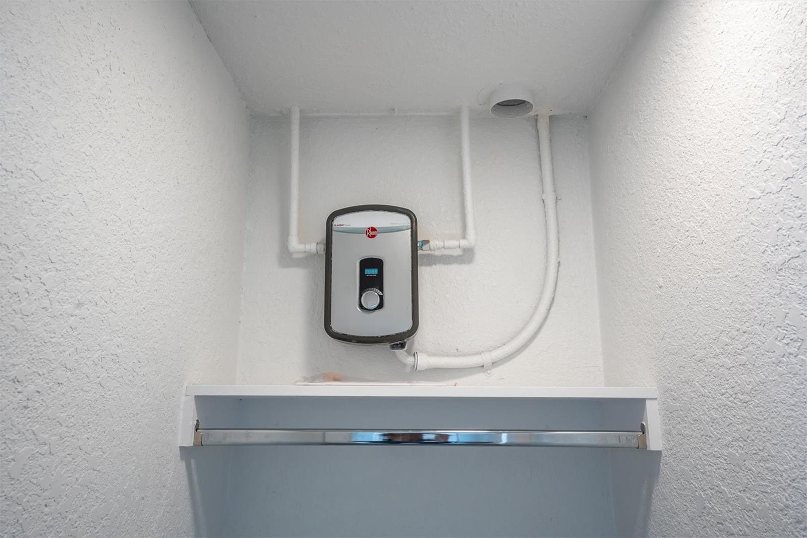 Tankless Water Heater - Left Side