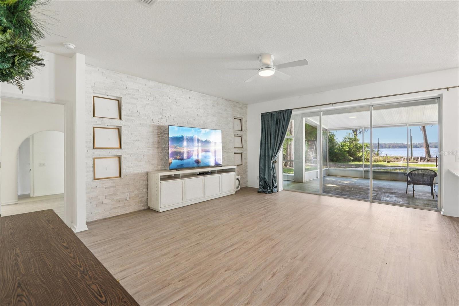 Family Room with Lake Views