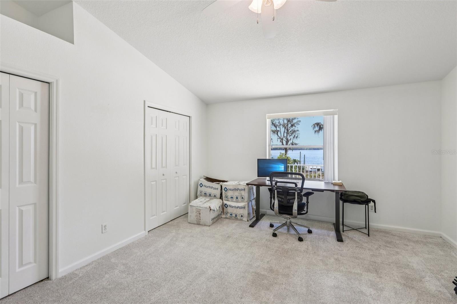 Bedroom 4 with Lake Views