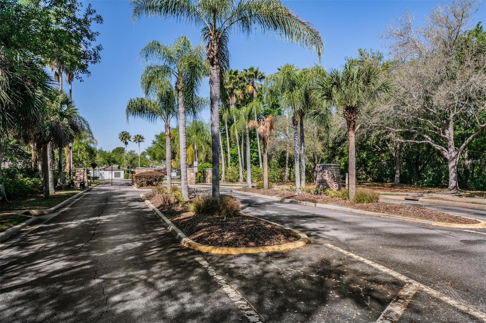 Vista Cay gated entrance.