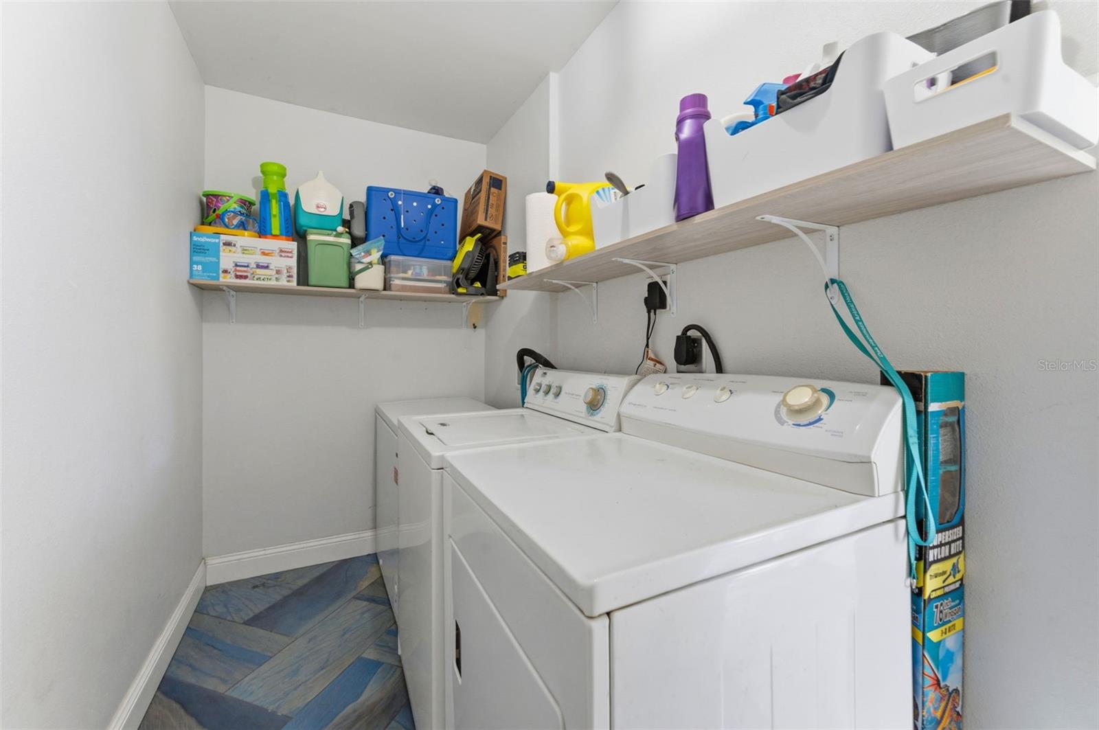 Inside laundry room
