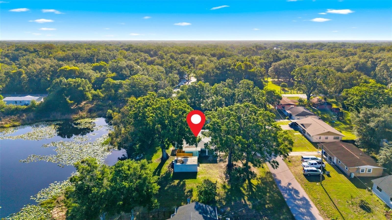 Large lot with lake views