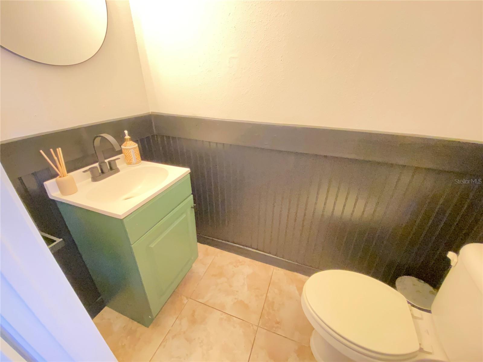 Half bath on main floor