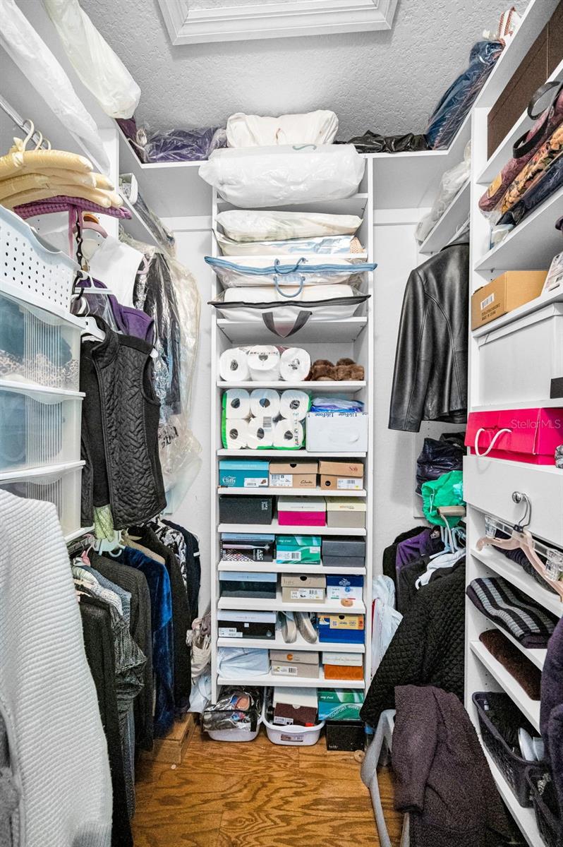 Customized Walk in closet