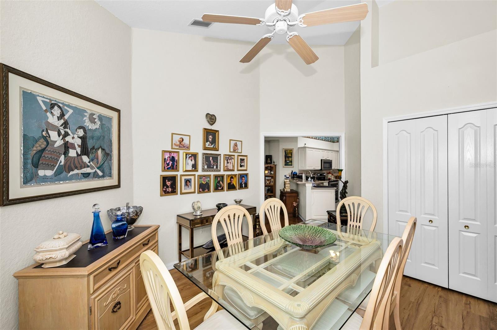 3rd Bedroom with built in closet used as formal dining room