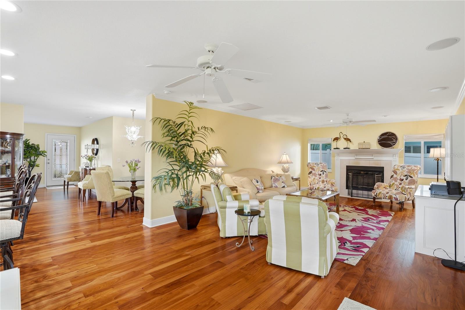 Family Room Open to Patio