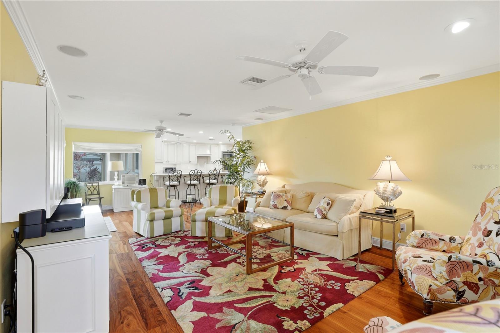 Family Room Open to Kitchen