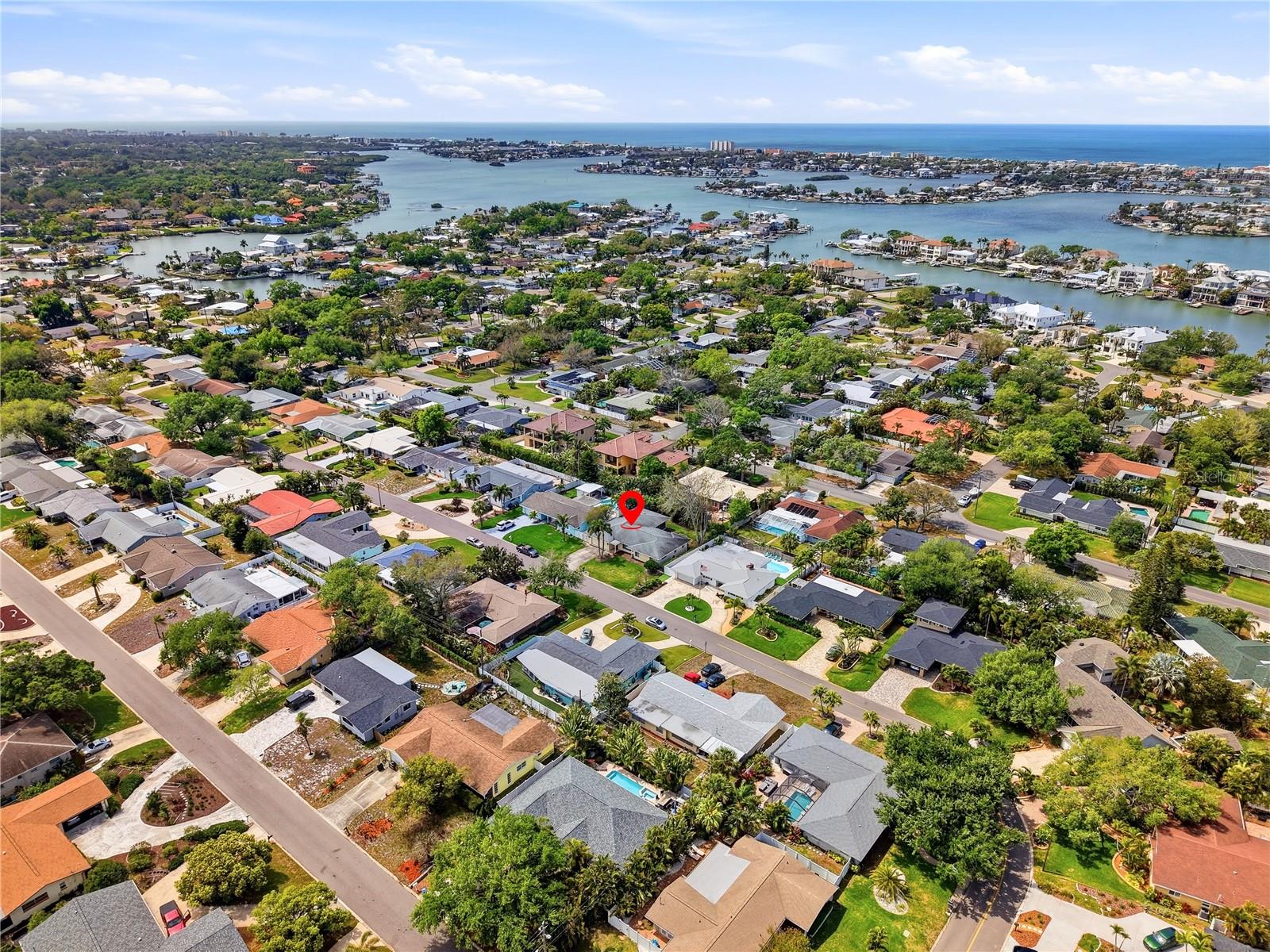 Less than a mile from the Beach