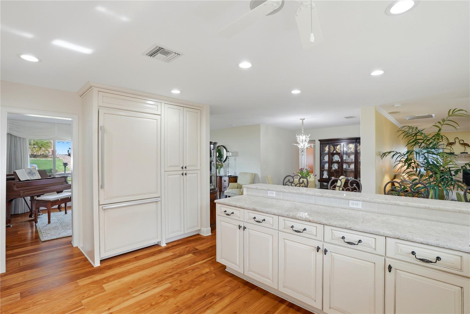 Built-In Fridge and Pantry