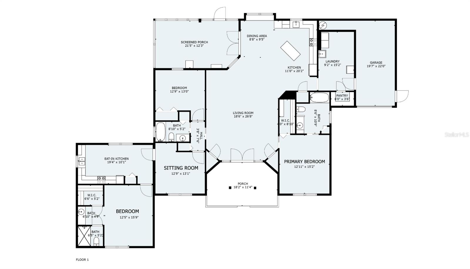 Main Home Floor Plan