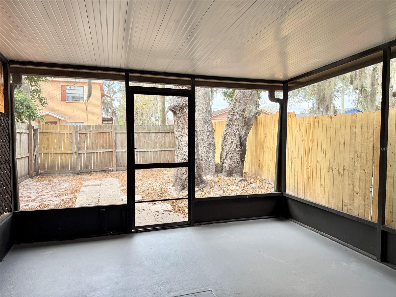 Covered Screened Patio