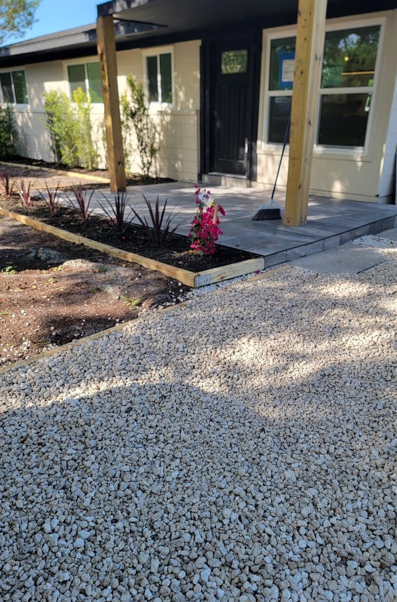Gravel Fill Driveway