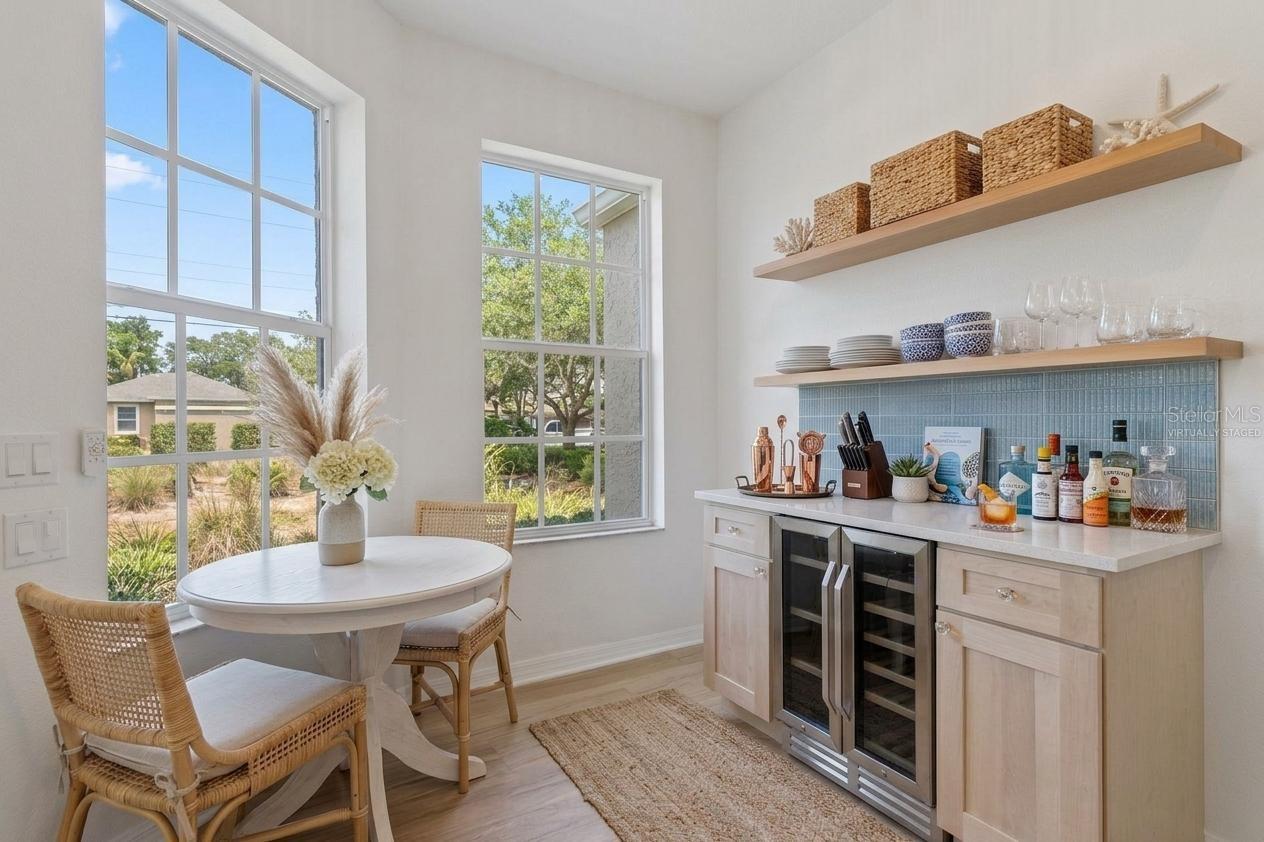 Bar Virtually Staged