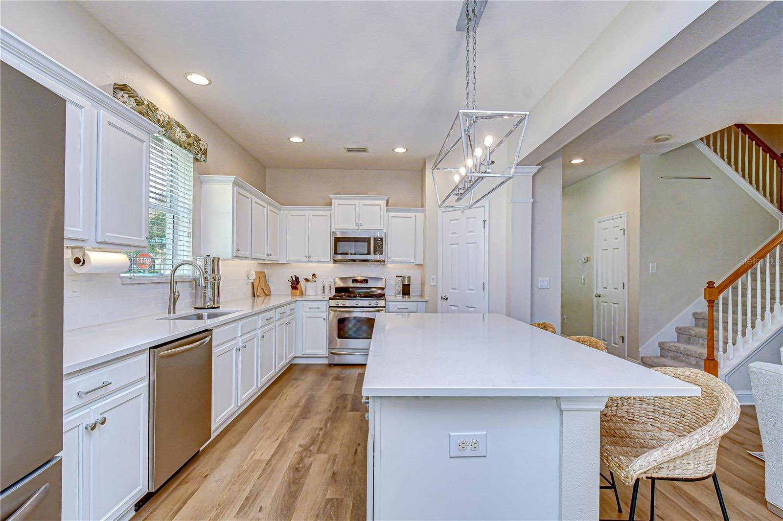 Elegant quartz surfaces for durability and style.