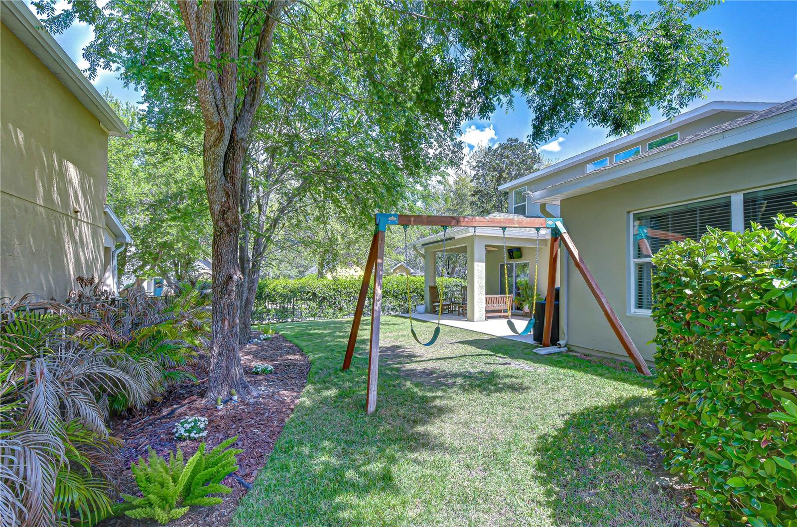 Plenty of room for pets, play, or future pool.