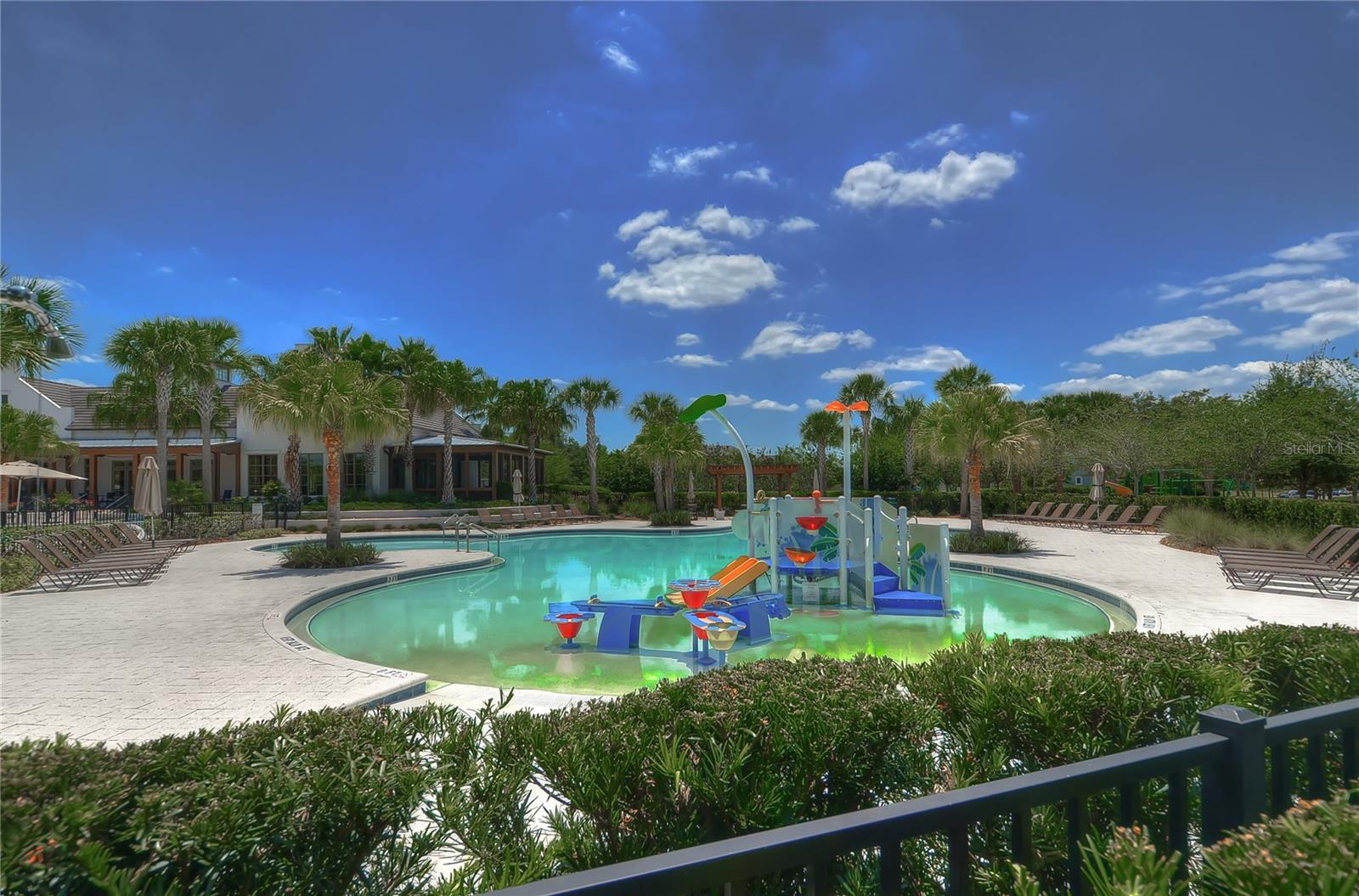 Access to fitness center, resort-style pools, and tennis courts.