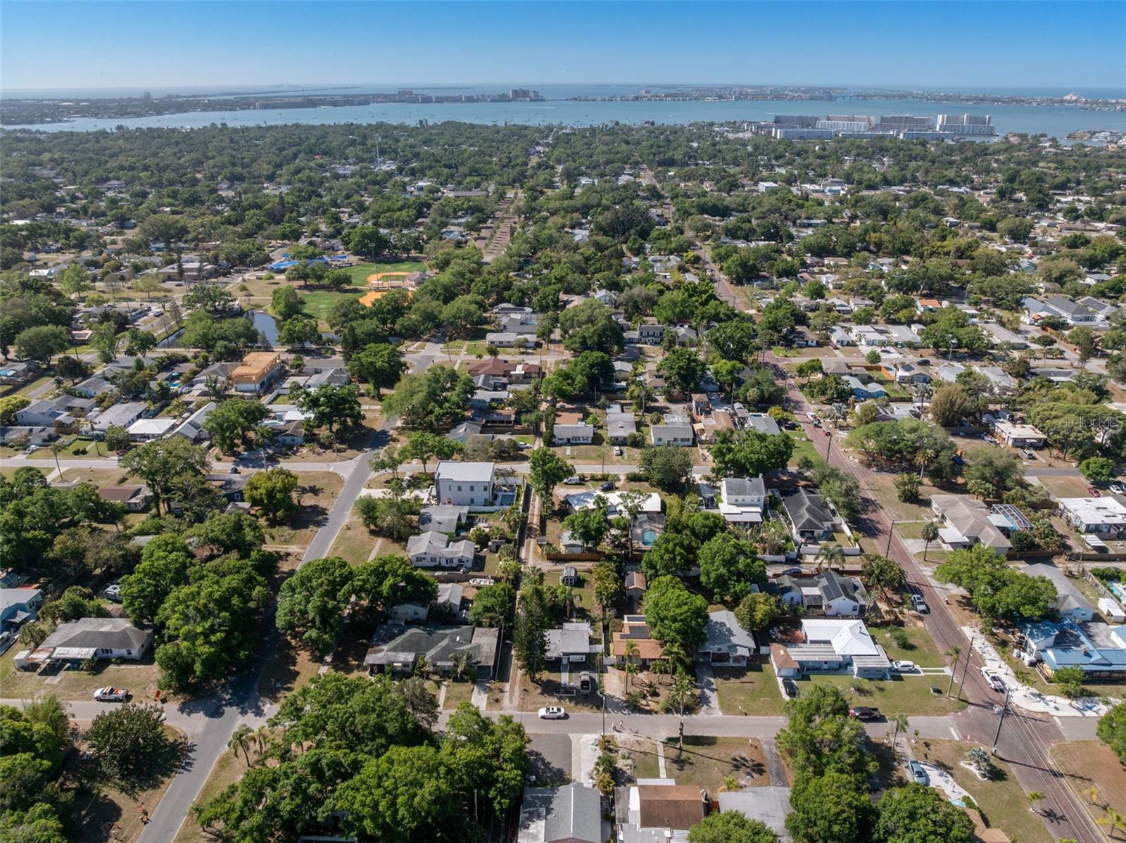 Gulfport Beach is a golfcart ride away.