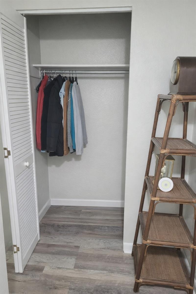 Extra hallway closet 2nd floor