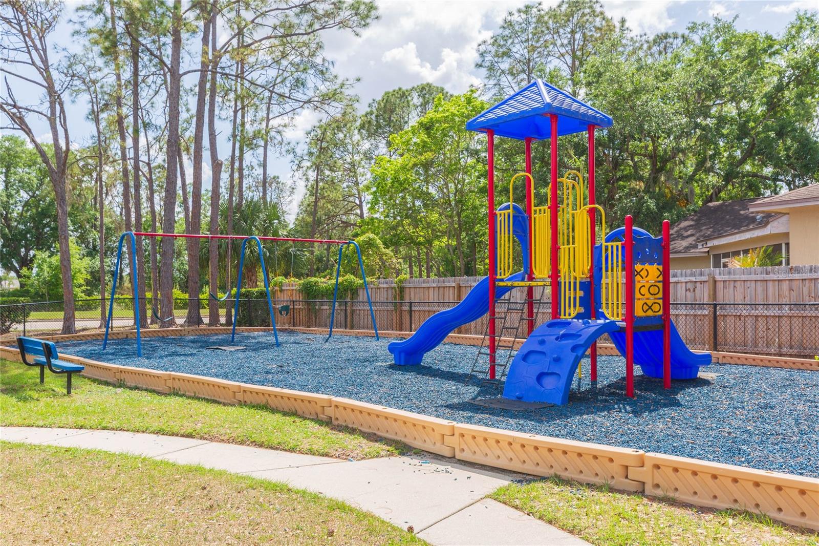 Playground across the street