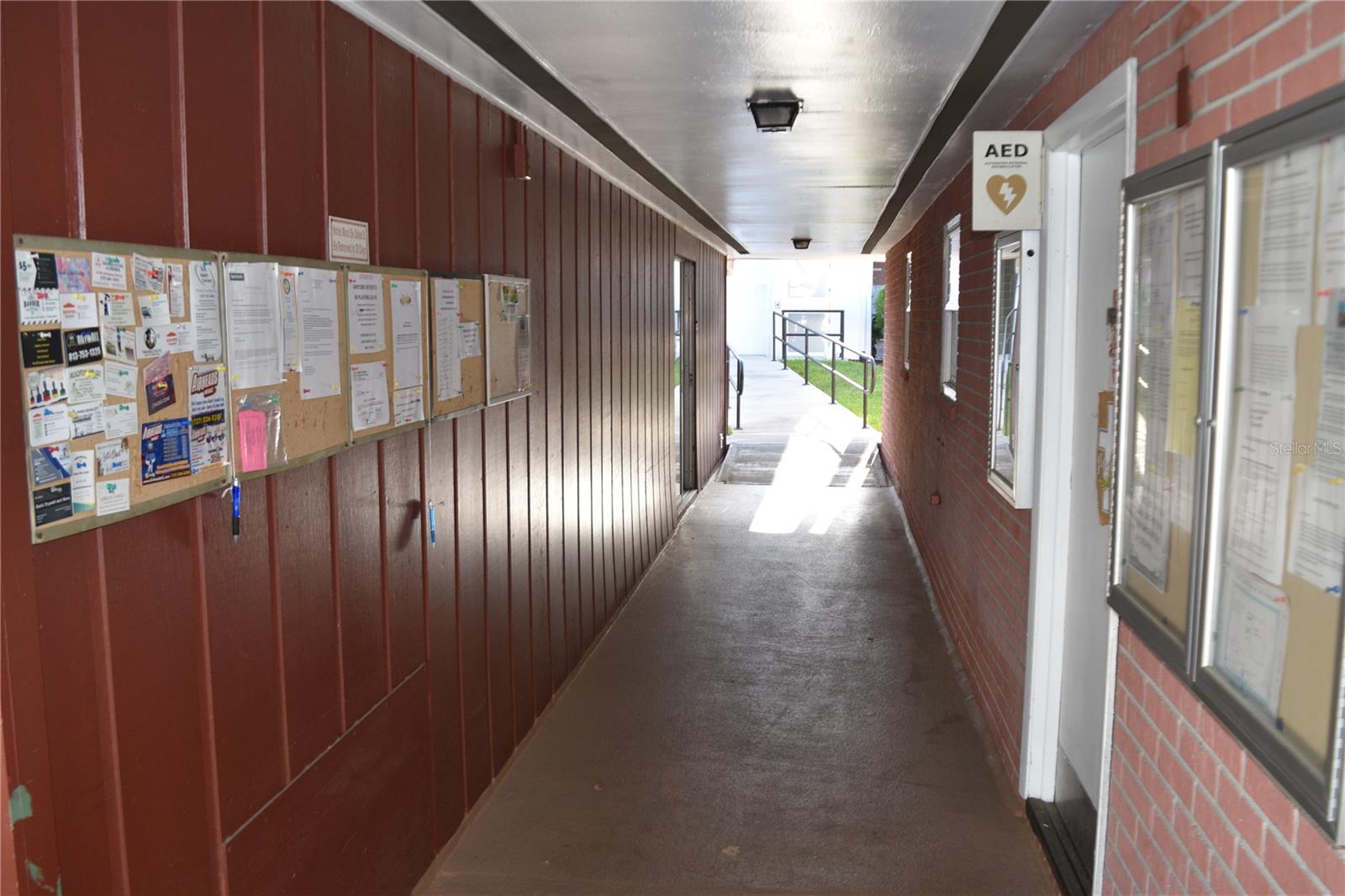 Hall Community clubhouse and laundry room
