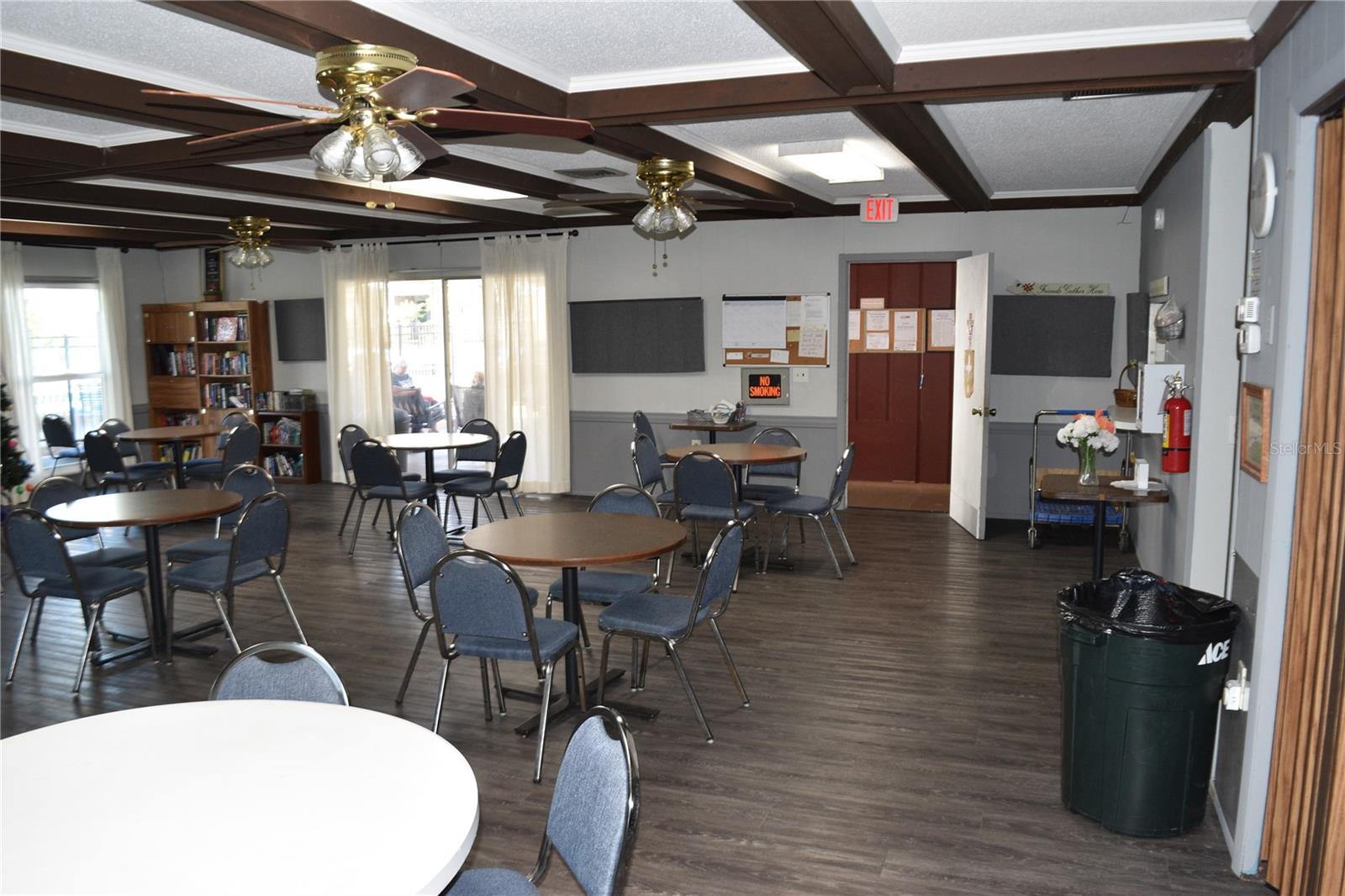 Community clubhous meeting hall