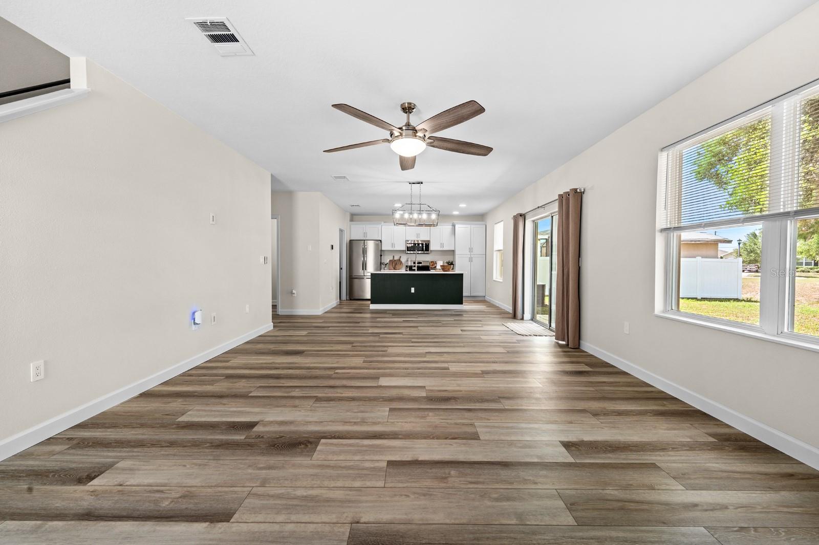 The Living Room is large and spacious and has been updated and refreshed.