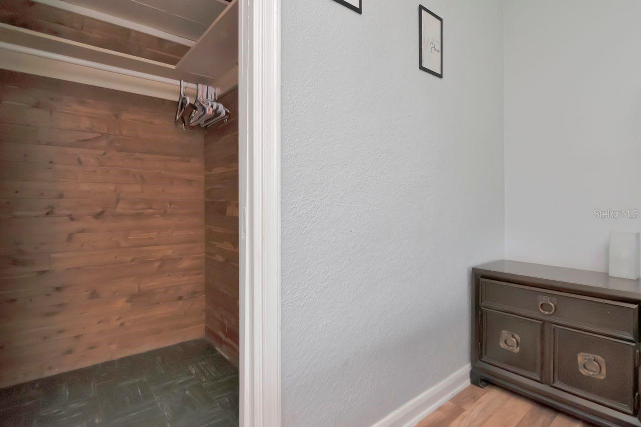 Bedroom 1 walk-in closet