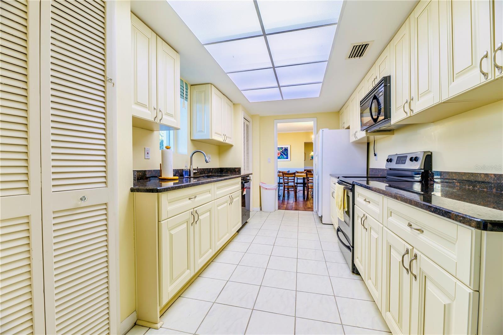 Monte Carlo Room Kitchen with restrooms