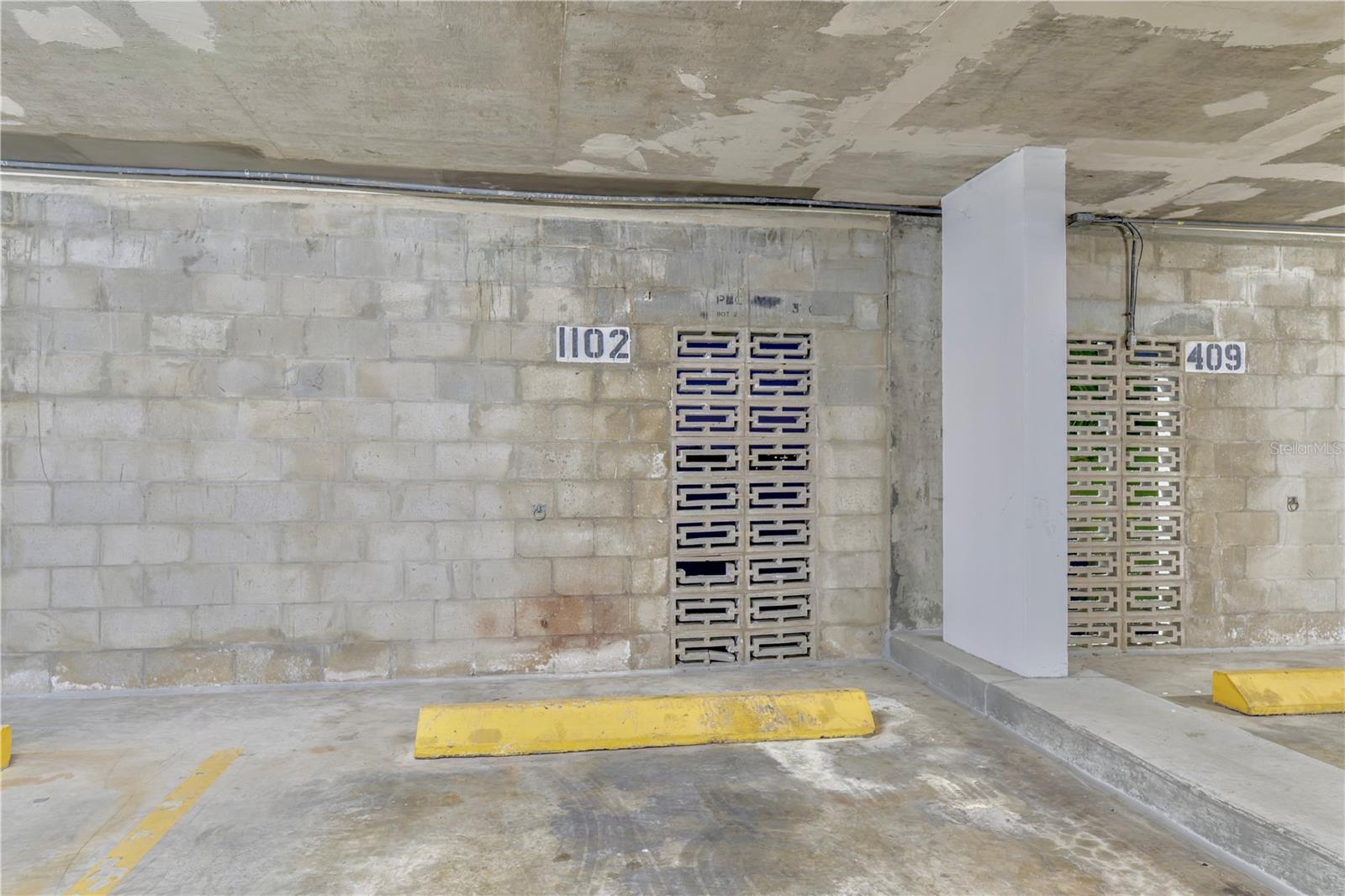 Assigned Garage Parking Space 1102, 2nd FLBike Storage