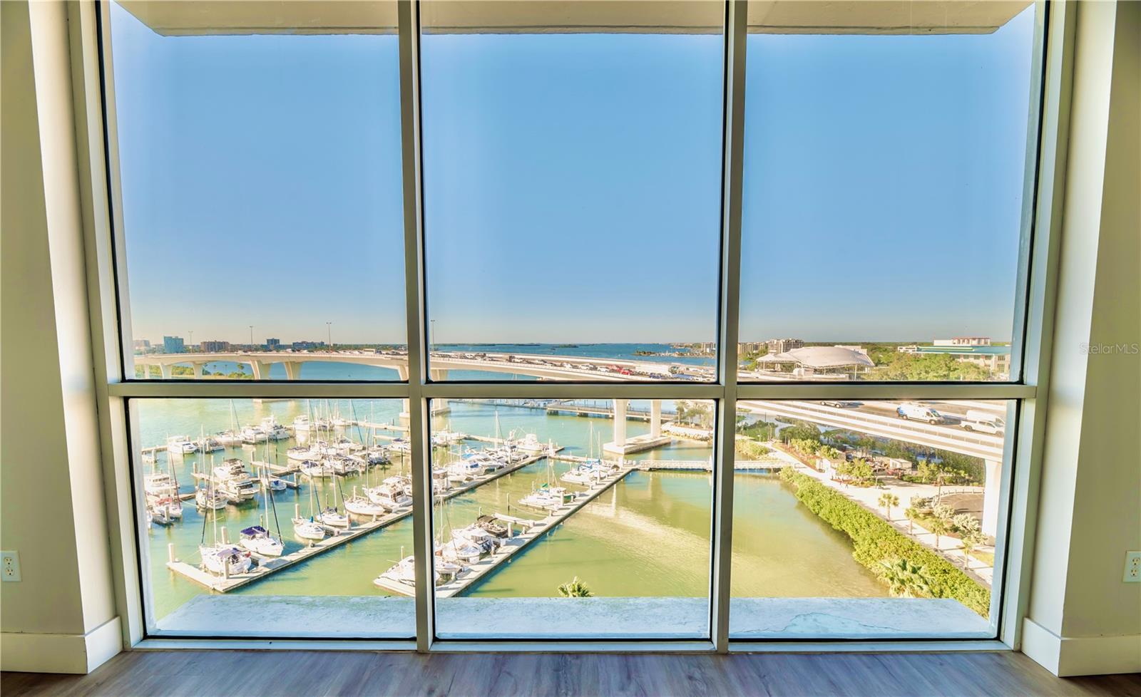 Living Room Floor-To-Ceiling Windows & View