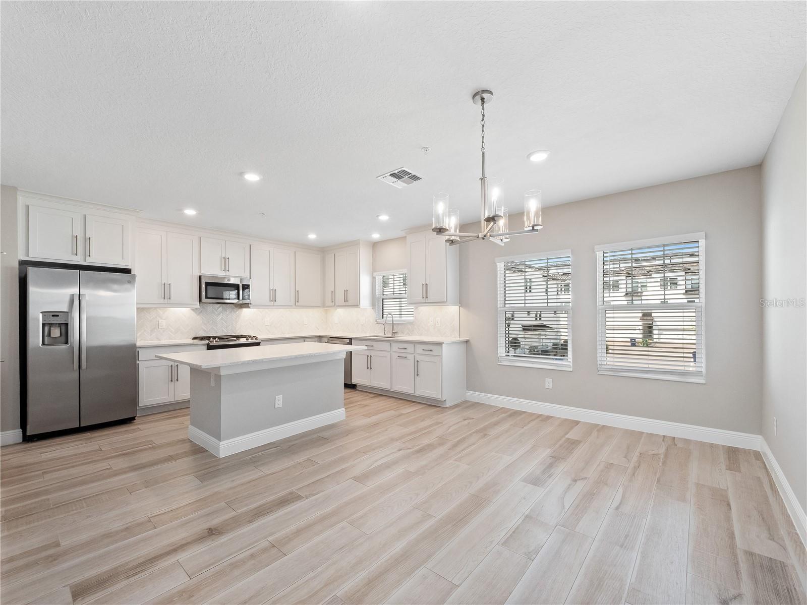 Kitchen and dining room