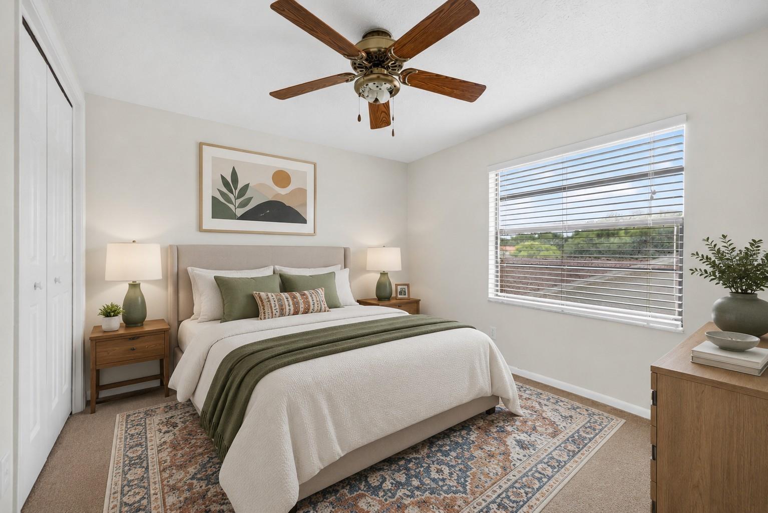 Virtually Staged - Bedroom 4