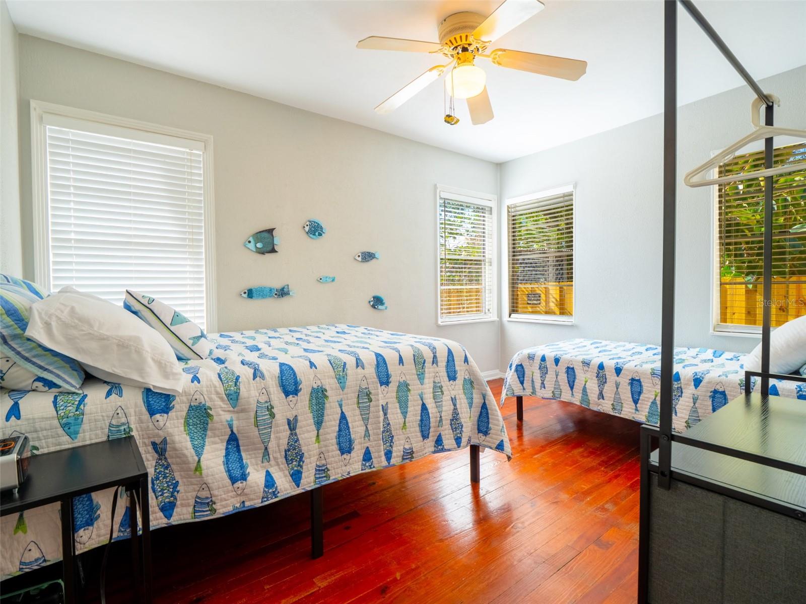 Bedroom 1 with lots of natural lighting