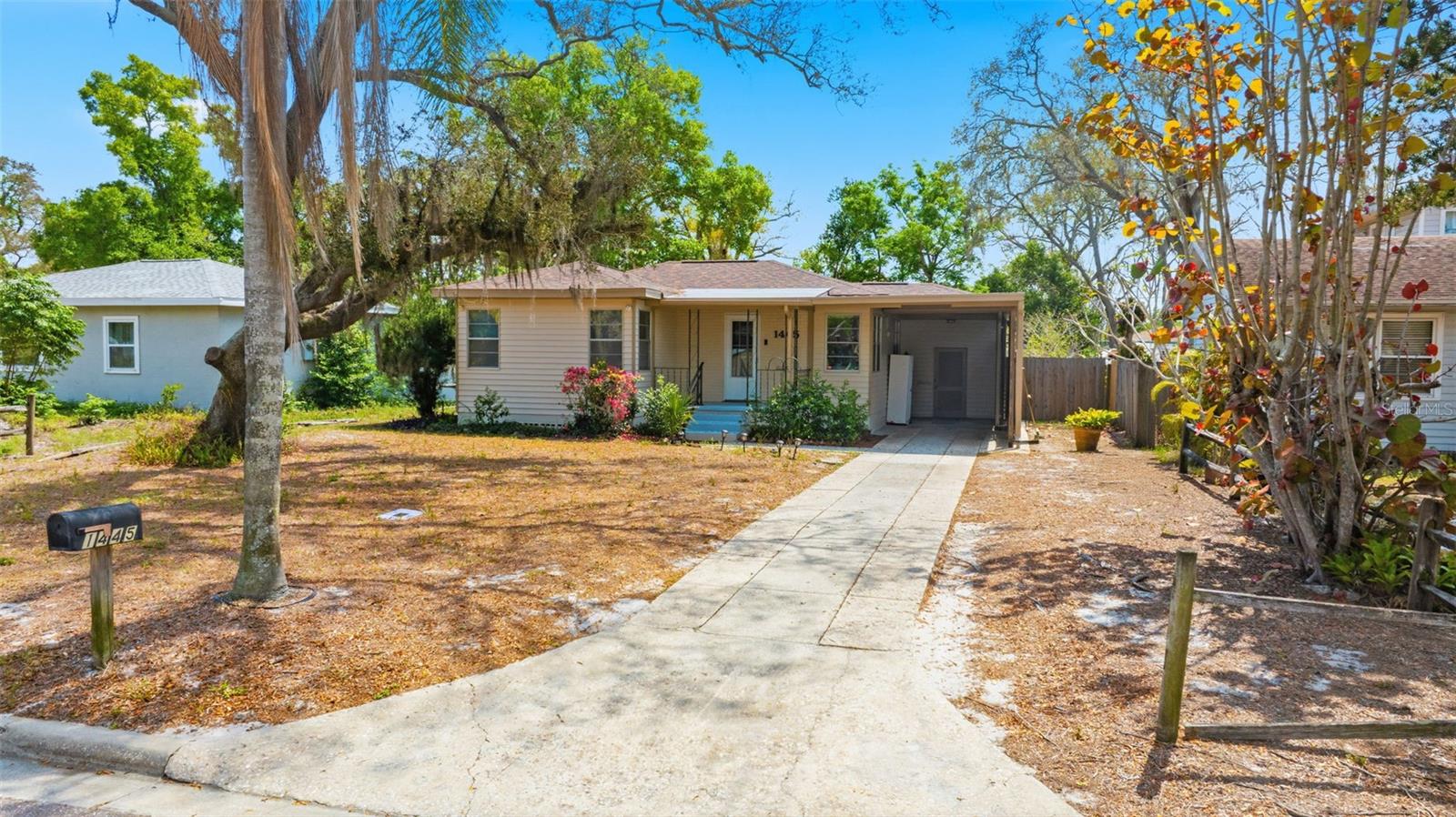 Freshly painted in 2026, the exterior shines with curb appeal and a crisp, updated look.