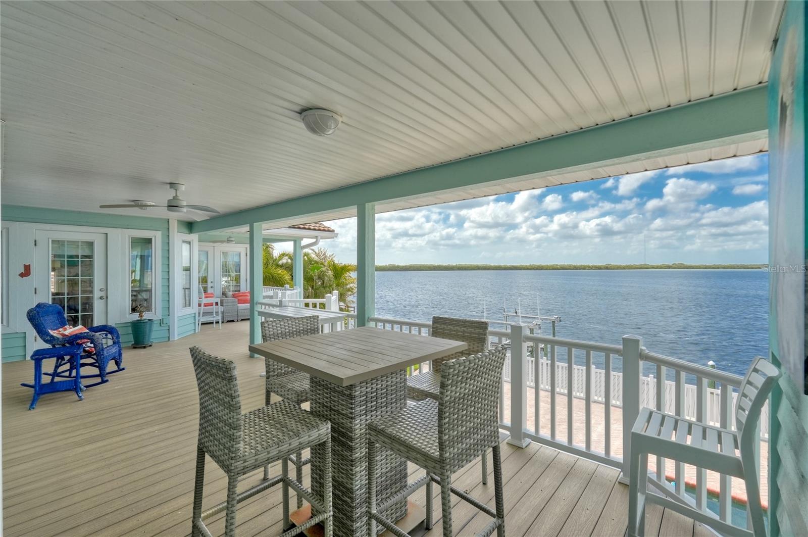 Enjoy your morning coffee and take this view in