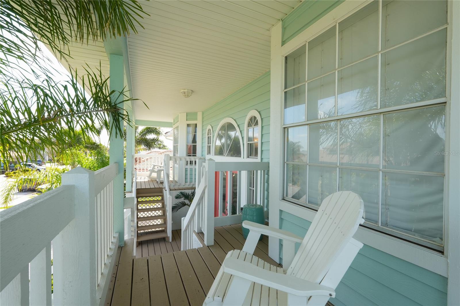 2 front porches on this gorgeous home