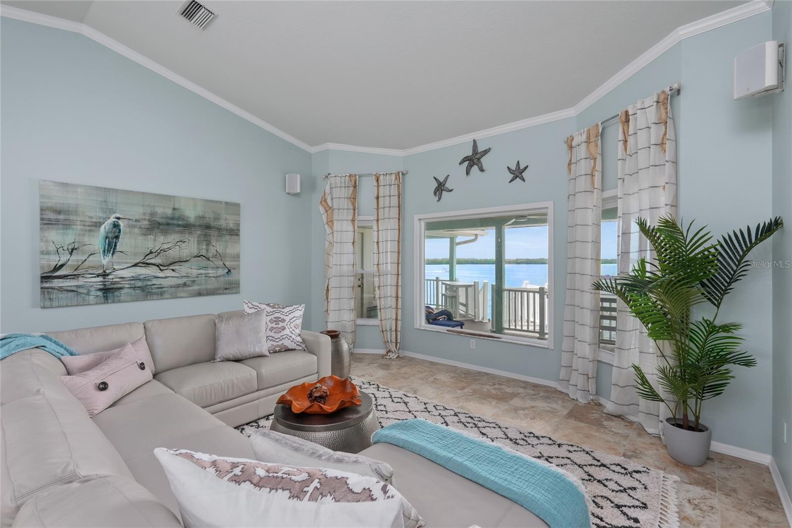 Views of the Gulf from the Living Room