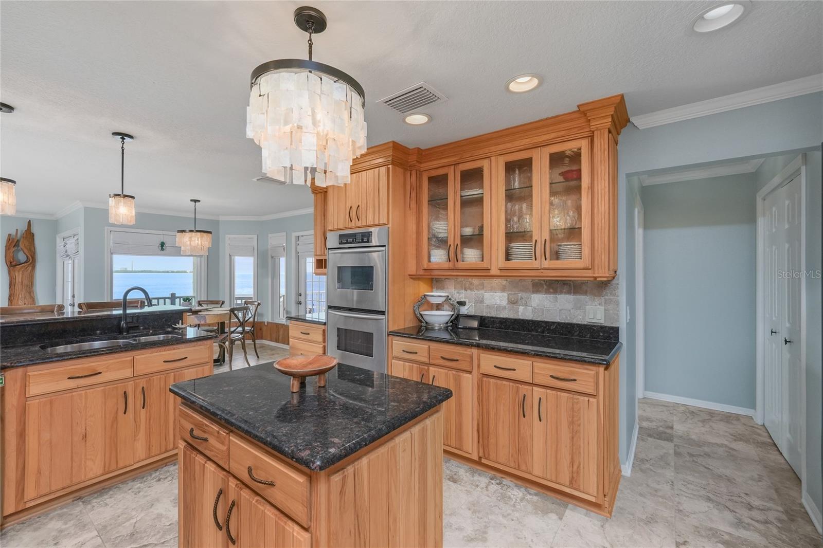 Kitchen with large pantry